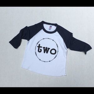 Boys second birthday shirt
